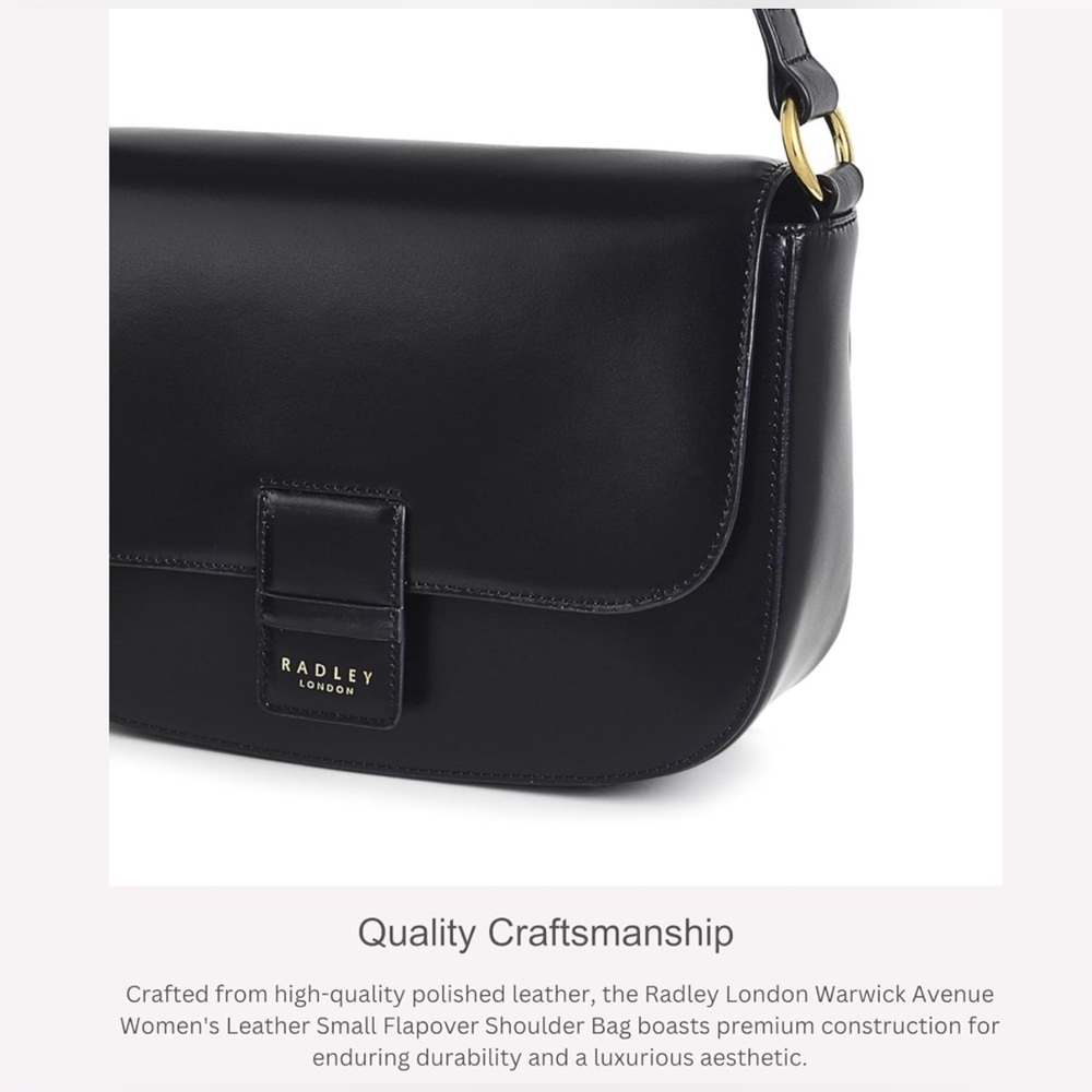 RADLEY London Warwick Avenue Women's Leather Small Flapover Shoulder Bag